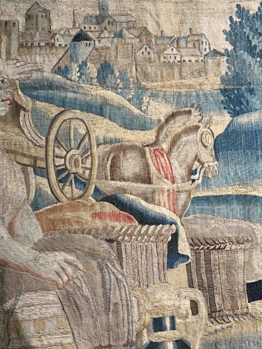 Tapisserie des Flandres XVIIe siècle , Le retour triomphal - 