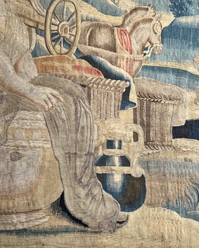 Antiquités - Tapisserie des Flandres XVIIe siècle , Le retour triomphal