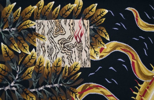 20th century - Aubusson Tapestry, 20th Century - Jean Lurçat, Rooster and Sun