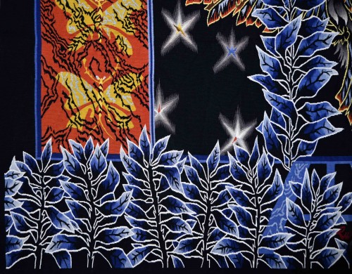 20th century - Aubusson Tapestry, Workshop Tabard - The owl in the wardrobe, Jean Lurçat