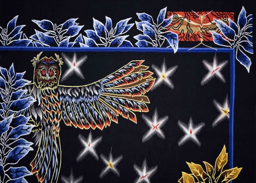Antiquités - Aubusson Tapestry, Workshop Tabard - The owl in the wardrobe, Jean Lurçat