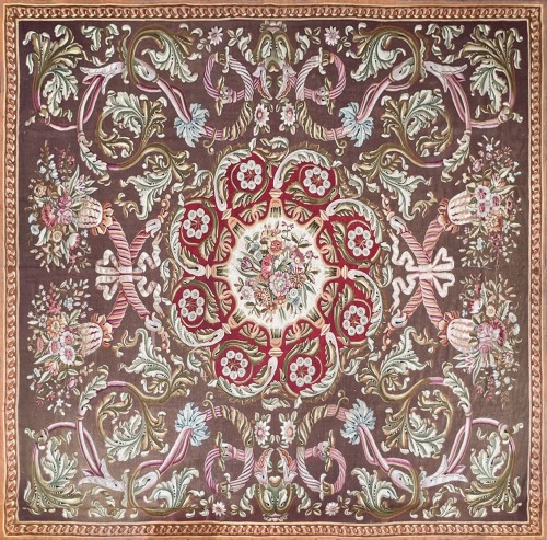 Napoleon III carpet from the Aubusson Manufactory
