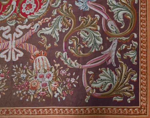 Napoleon III carpet from the Aubusson Manufactory - Napoléon III