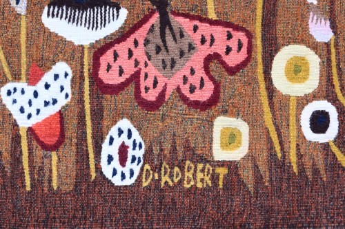 20th century - The Companions of Marjol, Aubusson tapestry after Dom Robert (20th century) 