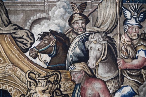 L’entrée d’Alexandre le Grand dans Babylone - Tapisserie d’Aubusson XVIIe siècle - Louis XIV