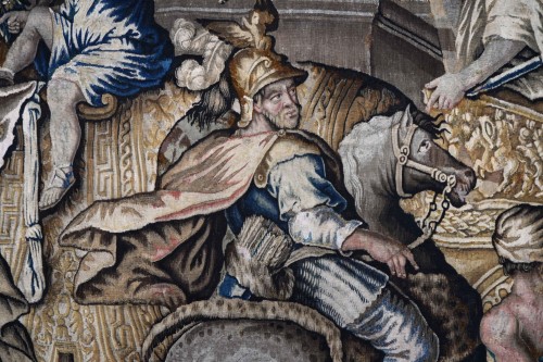 Louis XIV - L’entrée d’Alexandre le Grand dans Babylone - Tapisserie d’Aubusson XVIIe siècle