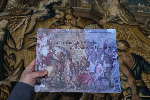 Antiquités - L’entrée d’Alexandre le Grand dans Babylone - Tapisserie d’Aubusson XVIIe siècle