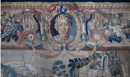 L'histoire de Moïse et Séphora - Tapisserie de la Manufacture de Bruxelles XVIIe siècle - 