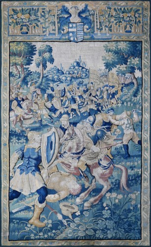 Tapestry, Flemish Manufactory, 16th century - The Bravery of David's Army