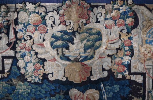 Tapisserie XVIIe Audenarde Manufacture des Flandres - Tancrède dans la Forêt Enchantée - Galerie Lissier