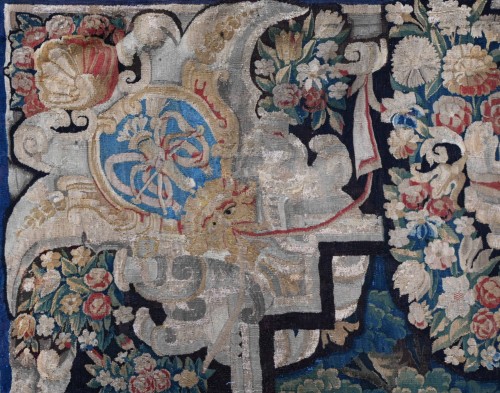 XVIIe siècle - Tapisserie XVIIe Audenarde Manufacture des Flandres - Tancrède dans la Forêt Enchantée