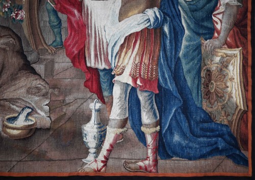 18th tapestry Royal Aubusson Manufactory – The Sacrifice to Jupiter - 
