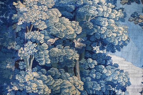 XVIIe siècle - Tapisserie de la Manufacture des Flandres (Audenarde) - Verdure aux Oiseaux du 17e