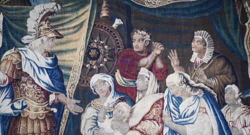 Tapestry & Carpet  - The Tent of Darius – Tapestry from the Royal Aubusson Manufactory 18th