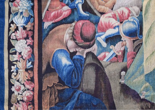 Tapisserie de la Manufacture Royale d’Aubusson du XVIIe.s - Judith et Holopherne - Tapisserie & Tapis Style 