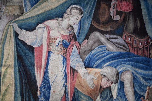 Tapisserie & Tapis Tapisserie - Tapisserie de la Manufacture Royale d’Aubusson du XVIIe.s - Judith et Holopherne