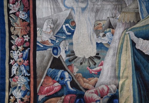 XVIIe siècle - Tapisserie de la Manufacture Royale d’Aubusson du XVIIe.s - Judith et Holopherne