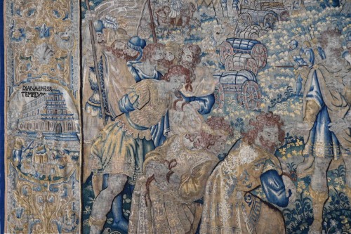 Tapestry & Carpet  - Audenarde Tapestry, C. 1600 – hasdrubal, Hannibal’s Brother, In Roman 