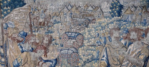 17th century - Audenarde Tapestry, C. 1600 – hasdrubal, Hannibal’s Brother, In Roman 