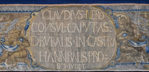 Audenarde Tapestry, C. 1600 – hasdrubal, Hannibal’s Brother, In Roman  - 