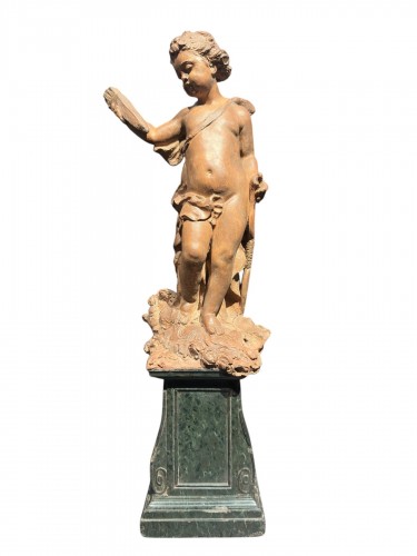 Cupid - French school, XVIII century