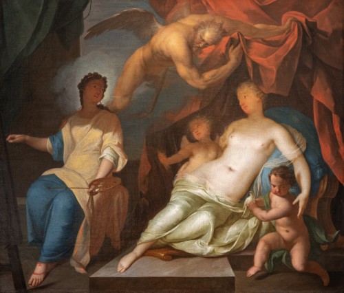 Time revealing Beauty - Matthäus Terwesten (1670 - 1757)