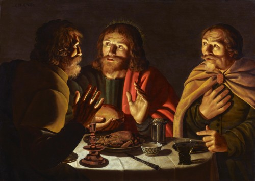 The Supper at Emmaus - Crijn Hendricksz Volmarijn (1601 - 1645)