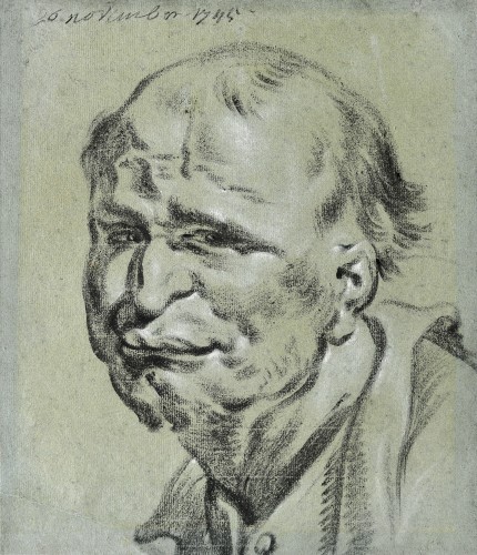 Head of an old man - Jan Anton Garemyn (1712 - 1799)