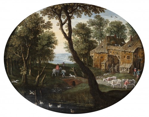 Maerten Ryckaert (1587-1631)  - An animated Landscape