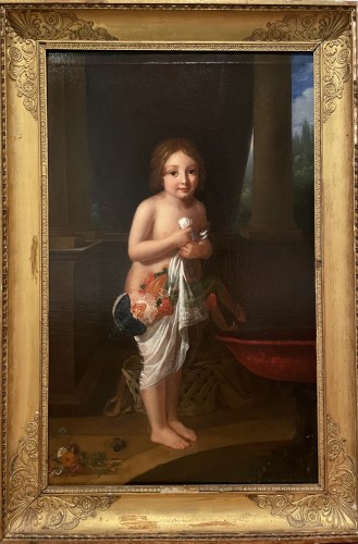 Marie-Élisabeth Lemoine (1761-1811), Portrait de Pauline Guérin de Foncin