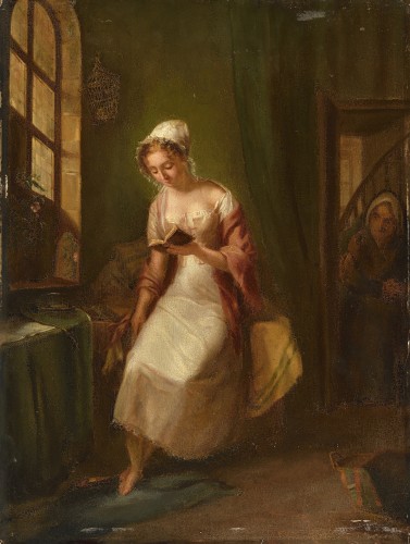 Jeanne Dabos (1765-1842) - The lazy worker