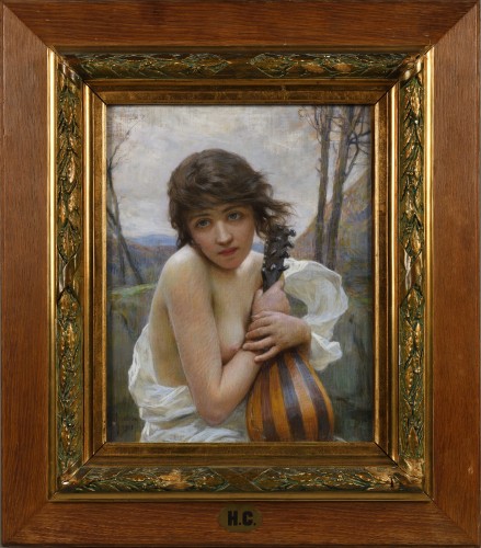 Alexandre-Jacques Chantron (1842-1918) - The Cicada