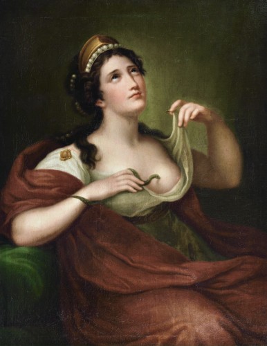 Julie Duvidal de Montferrier (1797 – 1865) - Cleopatra&#039;s Suicide 