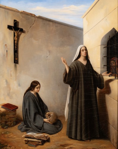 Augusta Lebaron-Desves (1806 – 1894) - Saint Marane and saint Cyr