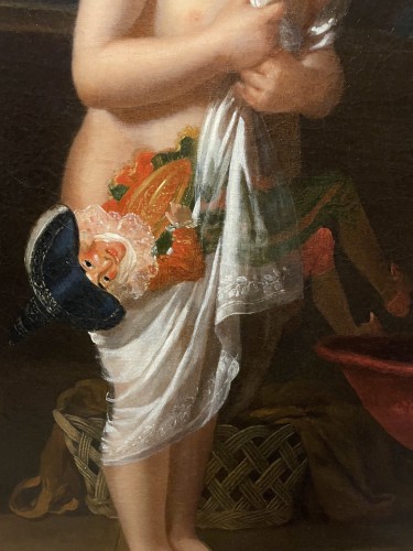 Tableaux et dessins Tableaux XIXe siècle - Marie-Élisabeth Lemoine (1761-1811), Portrait de Pauline Guérin de Foncin