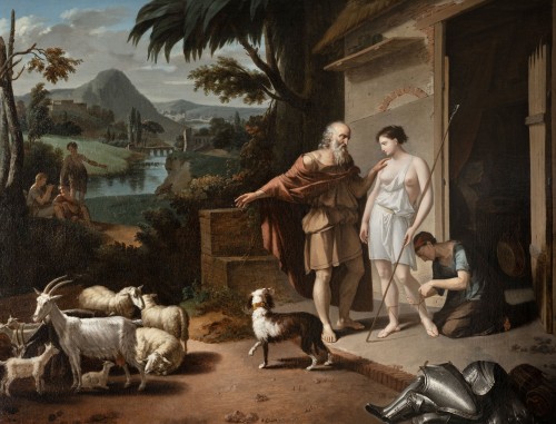 Nanine VALLAIN (1767 – 1814) - Herminie among the Shepherds
