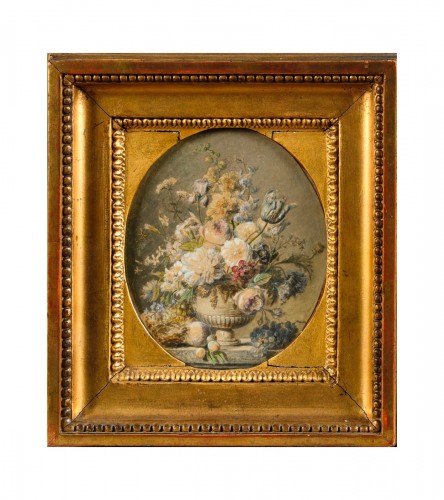 Gérard van Spaendonck (1746-1822) - Bouquet de fleurs et fruits