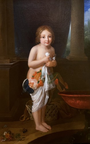 Jean-Claude Fulchiron (1774-1859) - Portrait of Pauline Guérin de Foncin