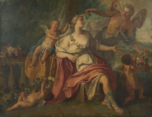 Mattheus TERWESTEN (1670 - 1757) - Vénus endormie - Galerie Magdeleine