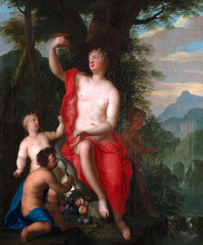 XVIIIe siècle - Mattheus TERWESTEN (1670 - 1757) - Vénus endormie