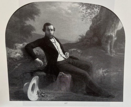 Empire - Charles Victoire Frédéric MOENCH (1784– 1867)  - Portrait de Jean-Baptiste Isabey