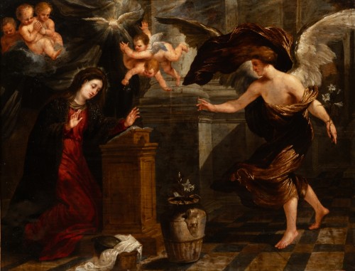Louis I BOULLOGNE (1609 - 1674) - L’Annonciation