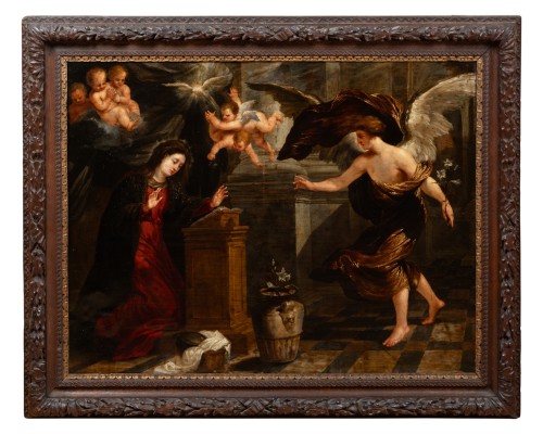 Louis I BOULLOGNE (1609 - 1674) - The Annunciation - Paintings & Drawings Style 