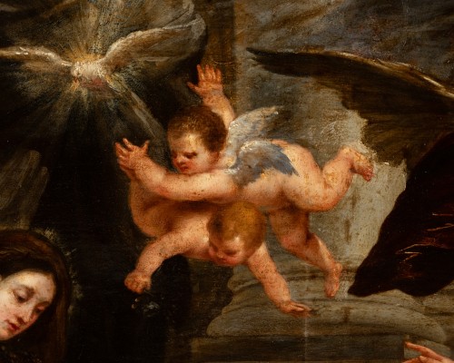 Paintings & Drawings  - Louis I BOULLOGNE (1609 - 1674) - The Annunciation