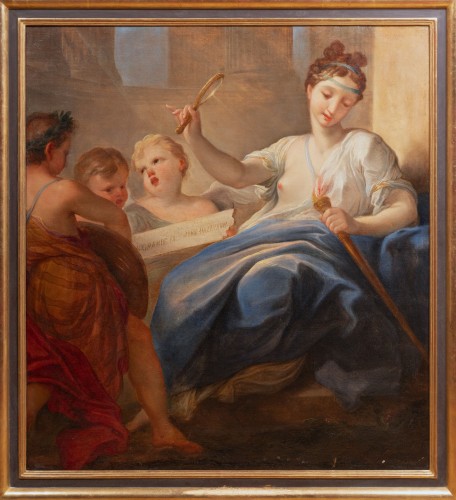 The Origin of Love - Antoine Boizo, 1738