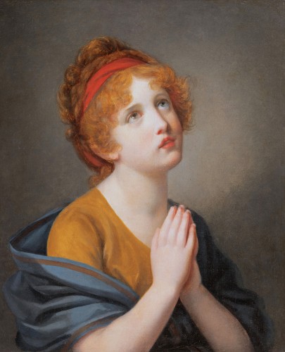 A Little Girl at Prayer - Constance MAYER, 1799
