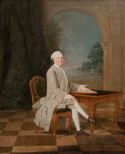 Presumed Portrait of Denis Pierre Jean Papillon de La Ferté - GAUTIER DAGOTY