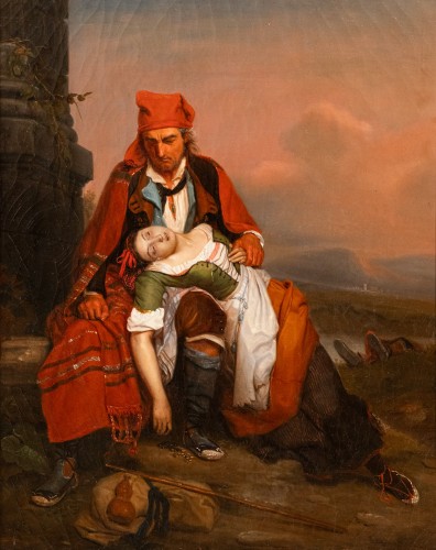 Massacre of Greeks - Alexandre Marie COLIN, 1827