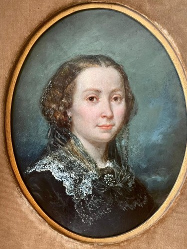 Presumed Portrait of Anne Juliette Ducos - Frédérique O’CONNELL, 1853