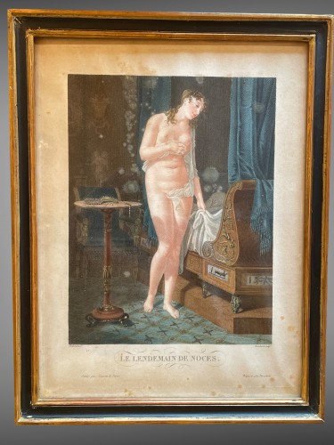Gravures et livres anciens  - Suite de neuf gravures d'après Jean-Baptiste Mallet
